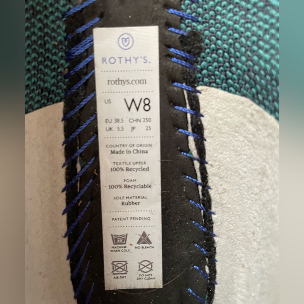 Euc Spruce Python Rothy’s The Point Flat - image 4